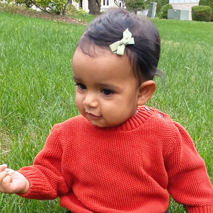 Grosgrain Bows on Snap Clips | Scent of Spring