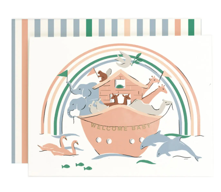 Welcome Baby Ark Card