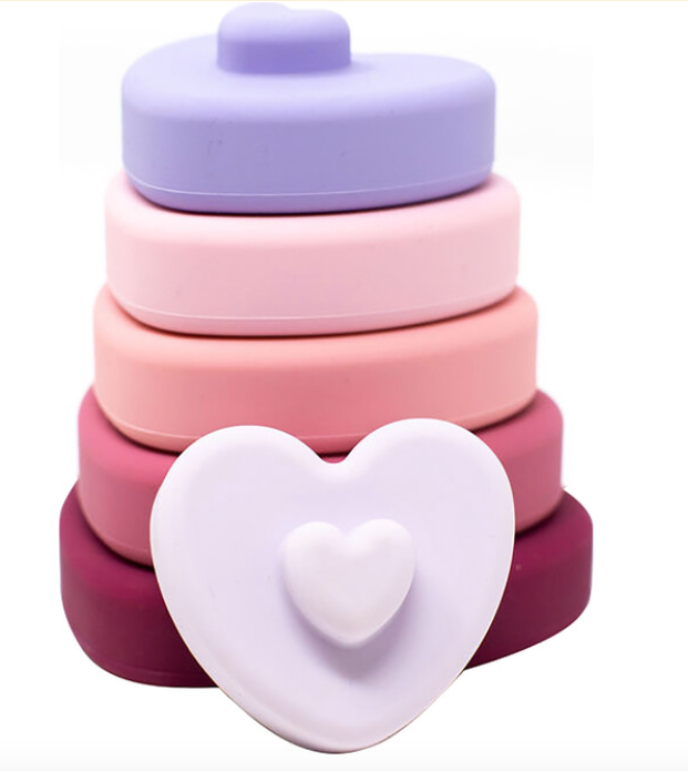 Silicone Heart Stacker | Cupid