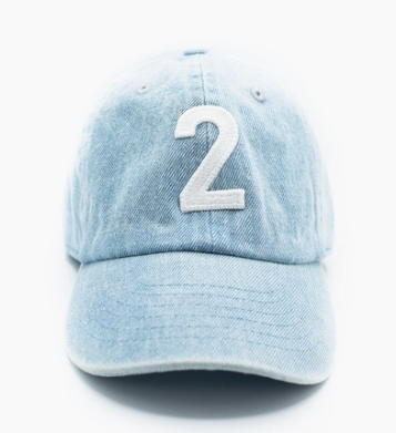 #2 Baseball Hat (Toddler 1-4 Years)