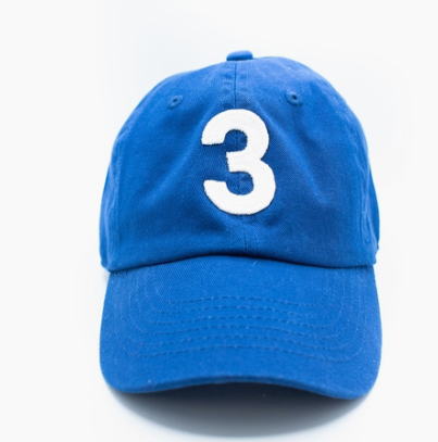 #3 Baseball Hat (Toddler 1-4 Years)