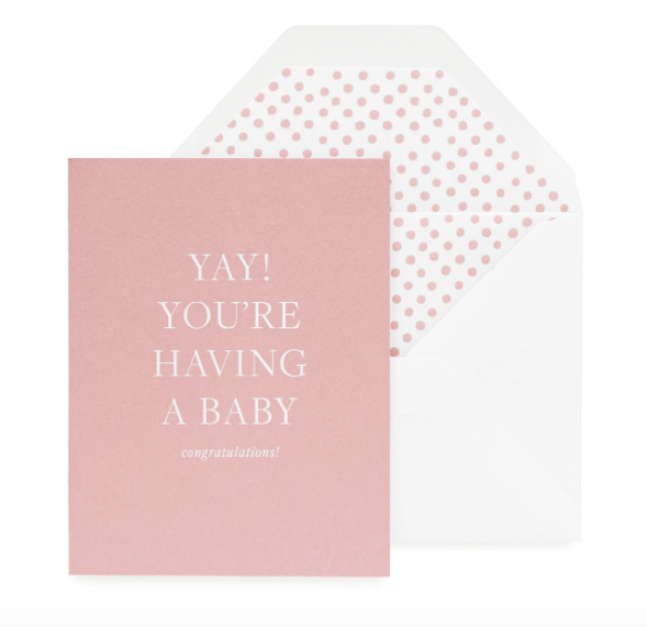 Yay! You're Having a Baby
