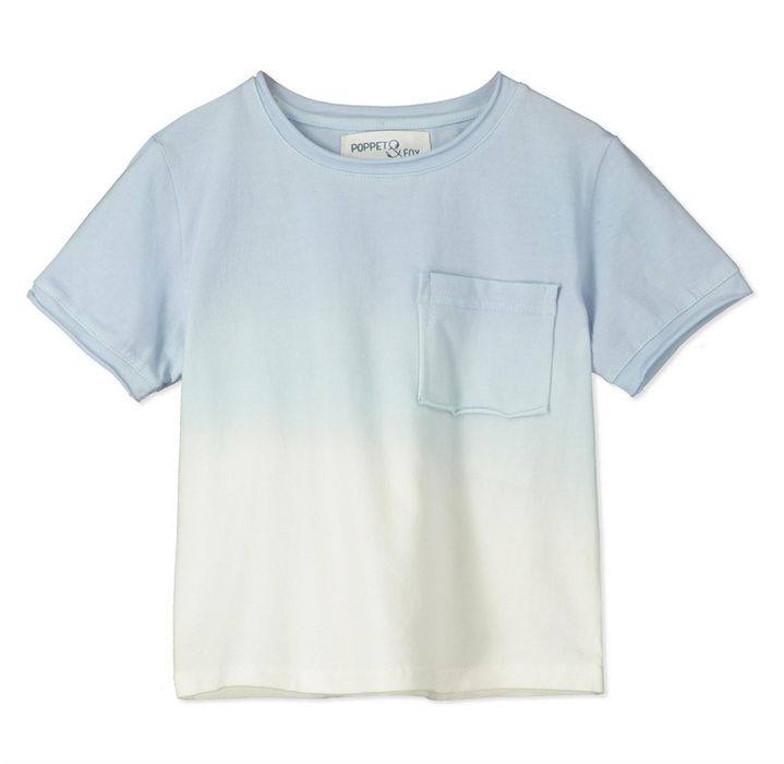Santorini Top | Blue Ombre