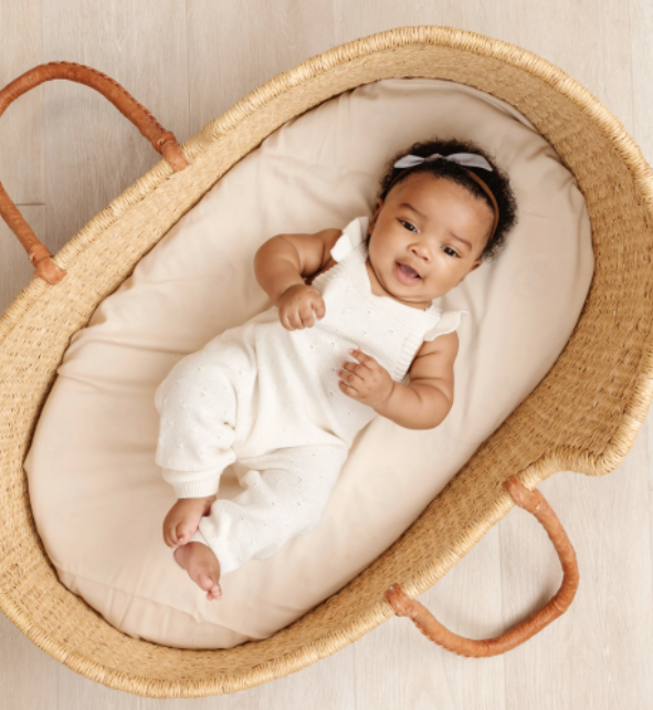 Pointelle Knit Overalls | Ivory