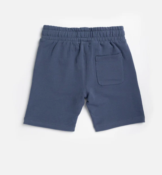 Dusty Blue Miles Basics Knit Short