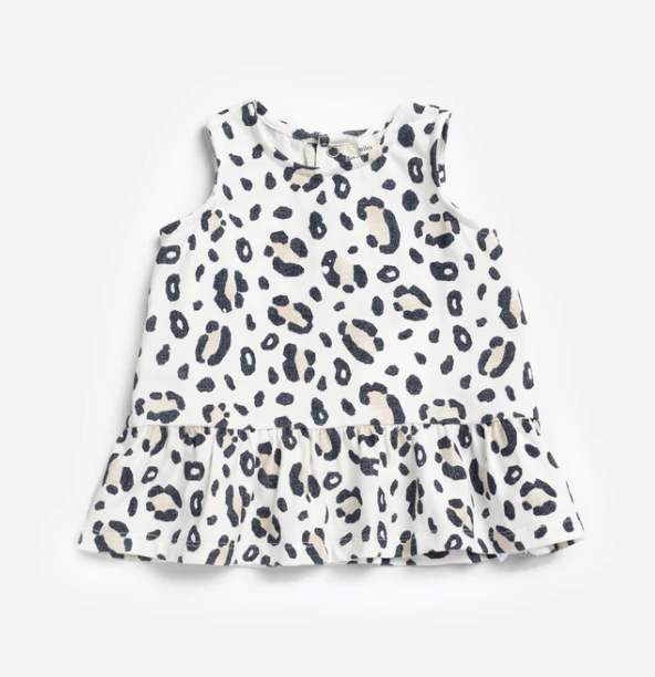 Cheetah Print Sleeveless Top