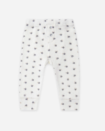 Pointelle Legging | Ivory Ditsy