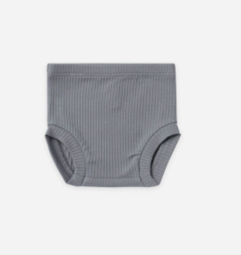Ribbed Bloomer | Washed Indigo