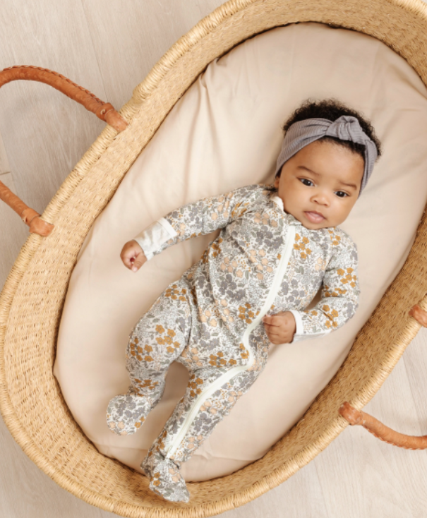 Bamboo Baby Gown | Garden