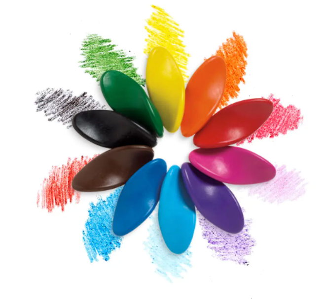 Left & Right Crayons