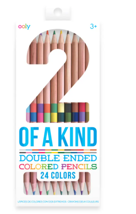 2 of a Kind Double Ended Colored Pencils