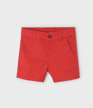 Basic Chino Twill Shorts | Bright Orange | 207