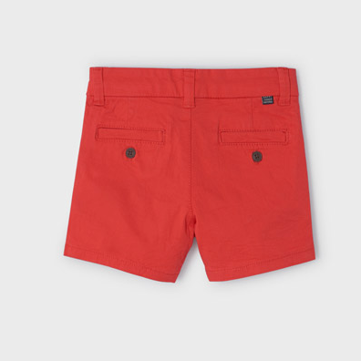 Basic Chino Twill Shorts | Bright Orange | 207