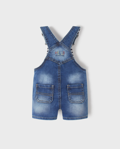 Denim Overall Shorts | 1655