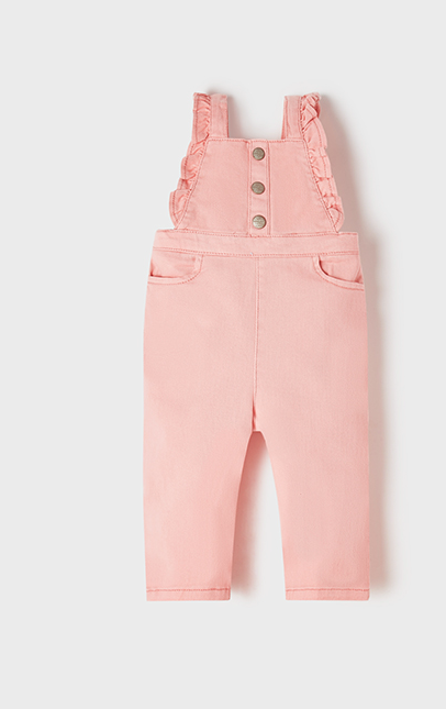 Light Pink Twill Overalls | 1885