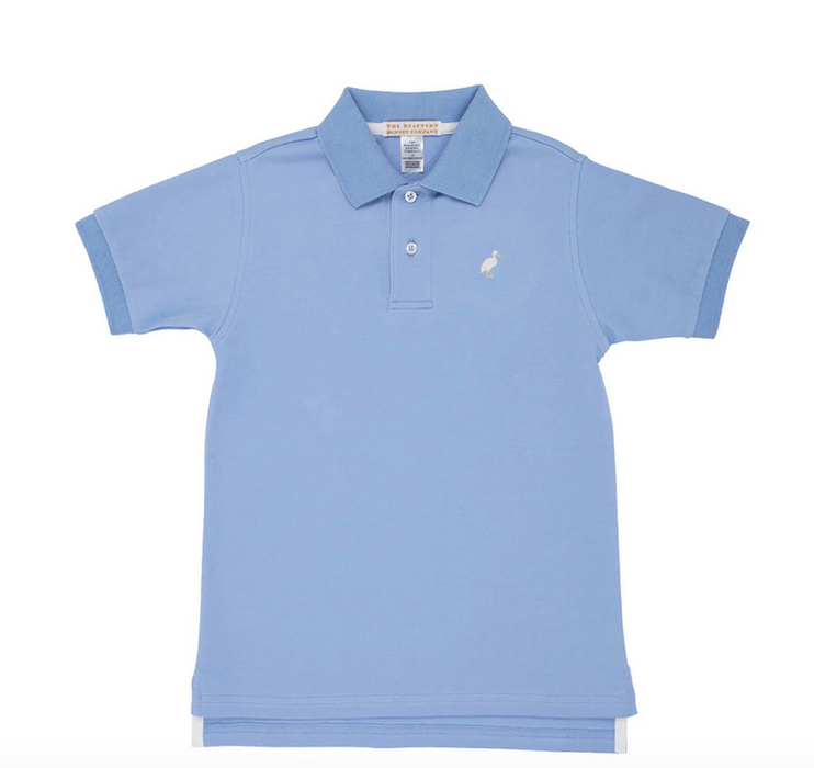 Prim and Proper Polo | Beale Street Blue w/Multi