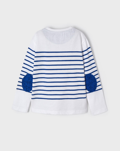 Long Sleeve Blue Stripe Shirt | 3025