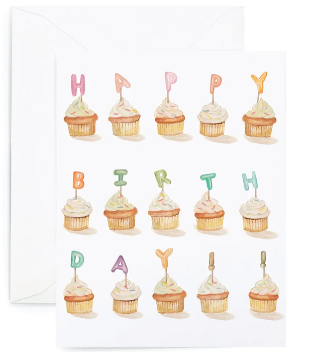 Birthday Cupcakes Card