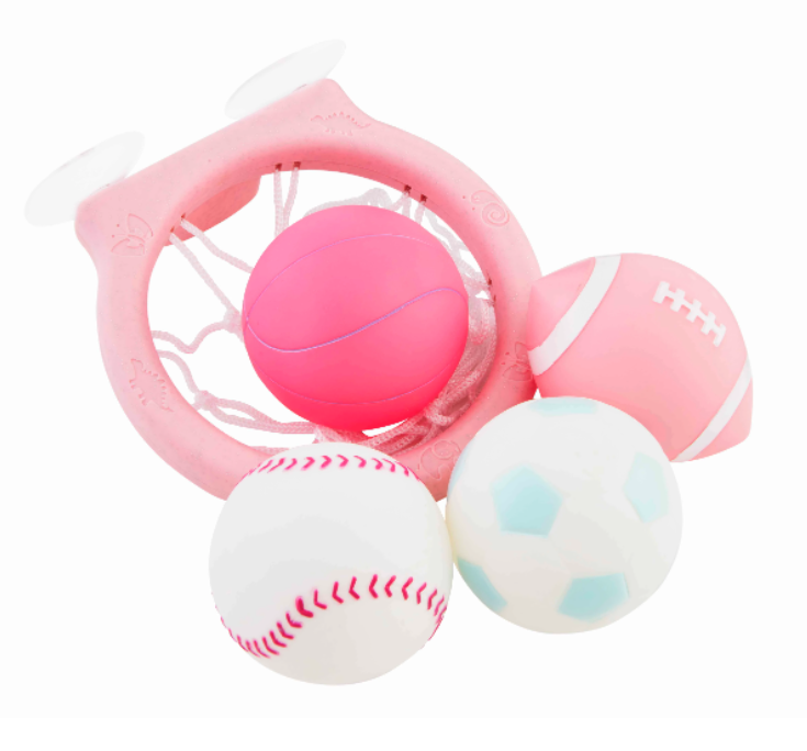 Bath Toy Set | Pink Sports