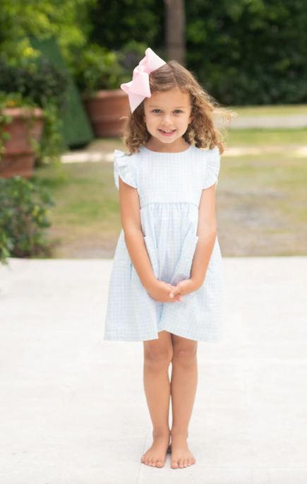 Margaret Dress | Blue Check