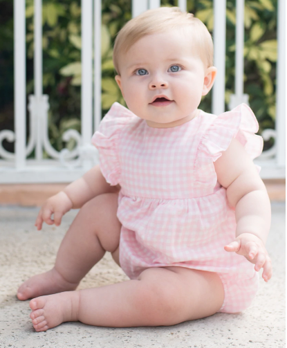 Liza Bubble | Pink Check