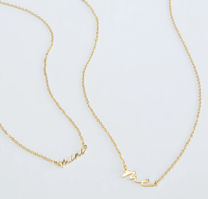 Mini/Me Necklace Set