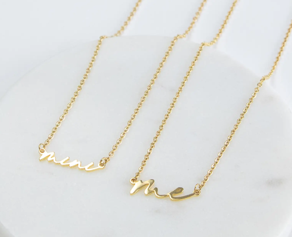 Mini/Me Necklace Set