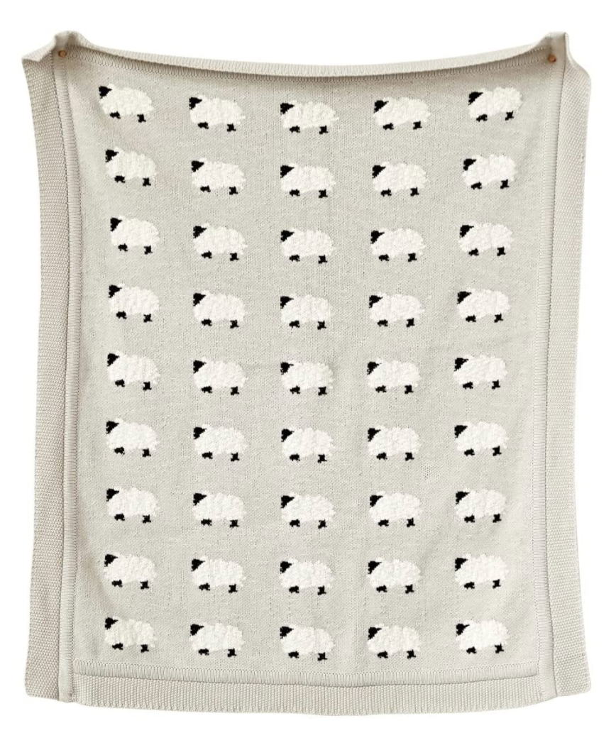 Sheep Baby Blanket