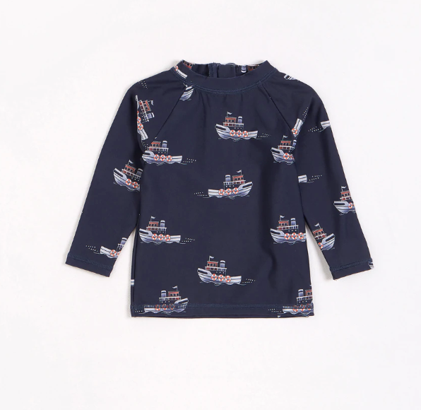 Navy Tugboats Rashguard