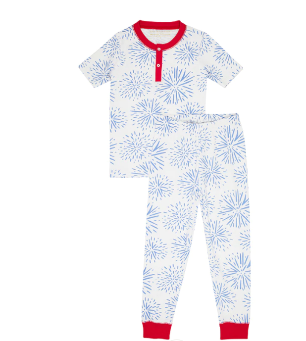 Sutton's Short Sleeve Set | Boom Sizzle Pop | Richmond Red