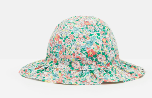 Brit Frill Sun Hat | Butterfly Ditsy