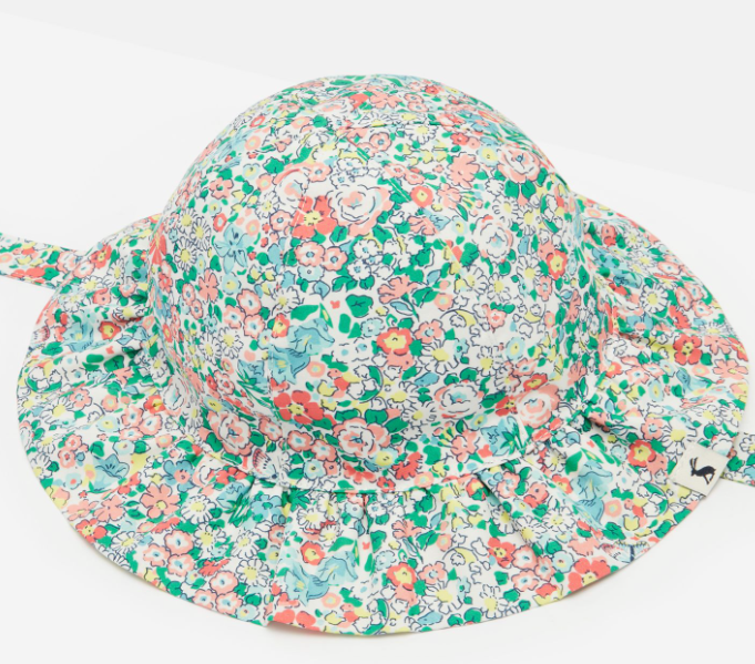 Brit Frill Sun Hat | Butterfly Ditsy