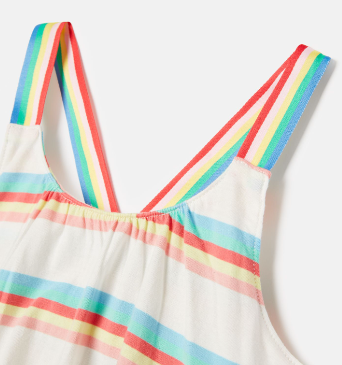 Ivy Cross Back Top | Multi Stripe