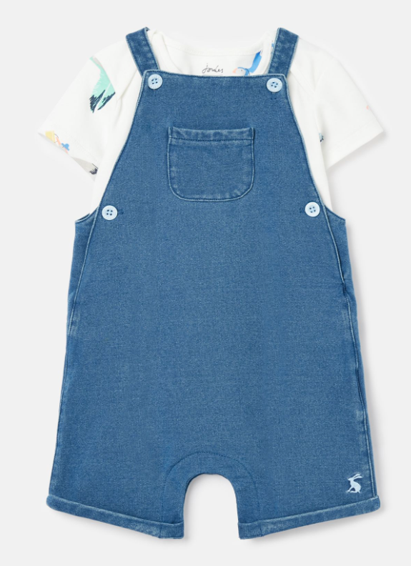 Duncan Dungaree Set |Denim