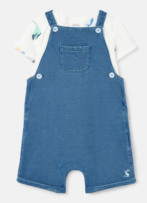 Duncan Dungaree Set |Denim