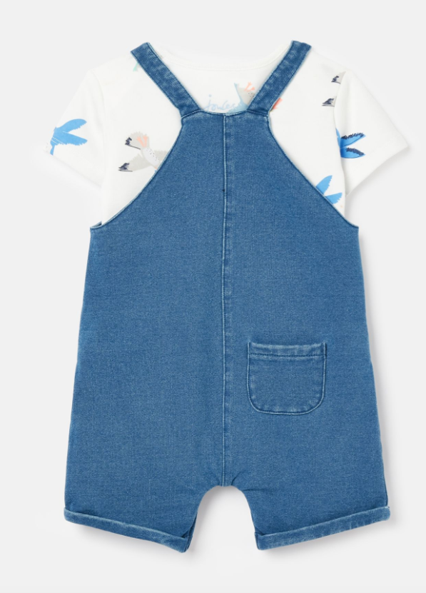 Duncan Dungaree Set |Denim