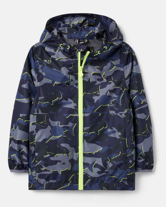 Arlow Waterproof Packable Jacket | Blue Shark