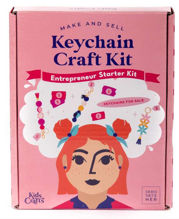 InnovateHER | Keychain Craft Kit
