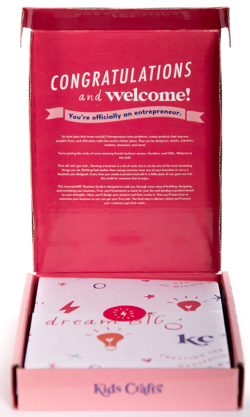 InnovateHER | Keychain Craft Kit