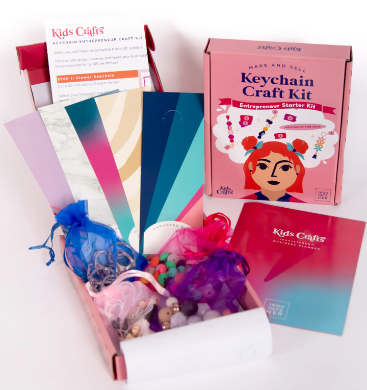InnovateHER | Keychain Craft Kit