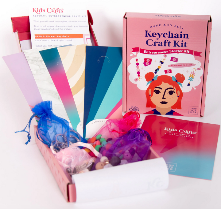 InnovateHER | Keychain Craft Kit