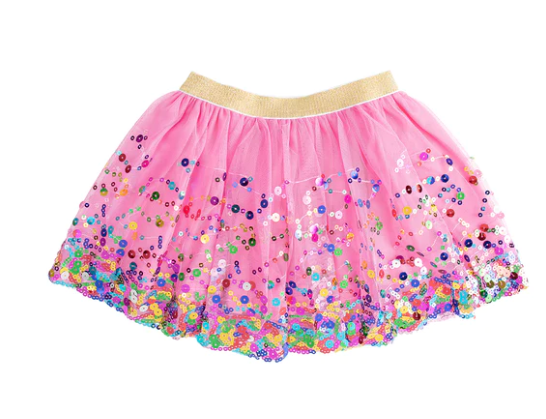 Raspberry Confetti Tutu