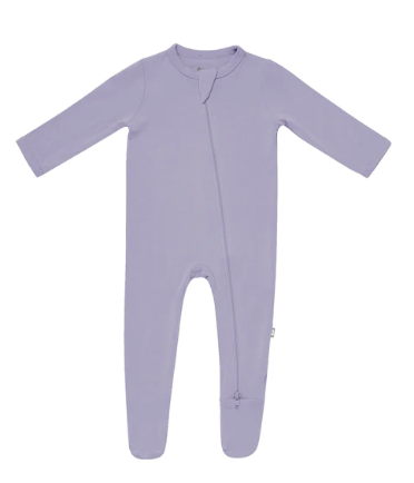 Kyte Zippered Footie | Taro