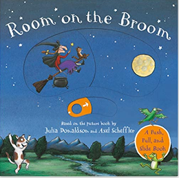 Room on the Broom Push-Pull Board Book