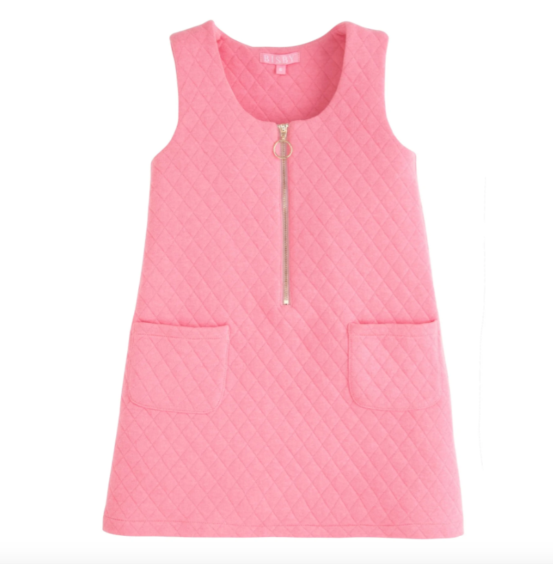 Quilted Jumper | Rose