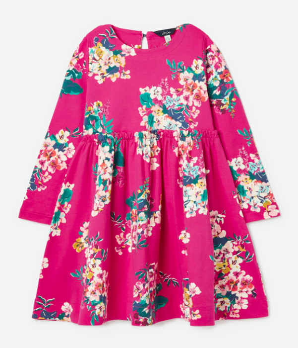 Hampton Jersey Dress | Pink Floral