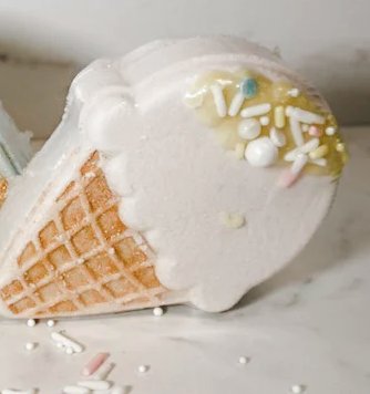 Ice Cream Cone Bath Bomb