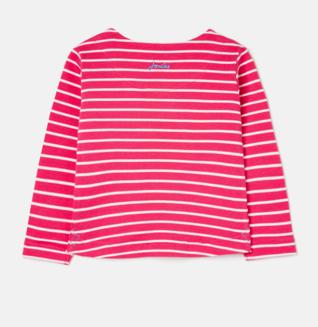 Harbour Long Sleeve Top | Dalmation Pink