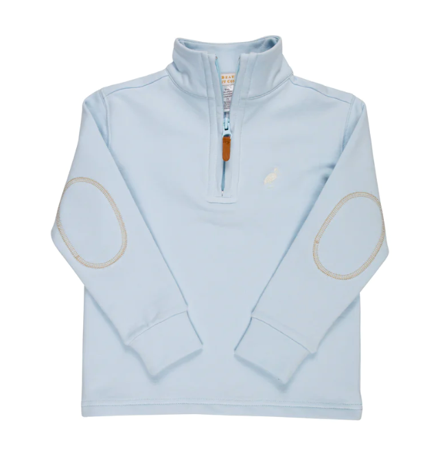 Haywood Half-Zip | Buckhead Blue w/Palmetto Pearl Stork