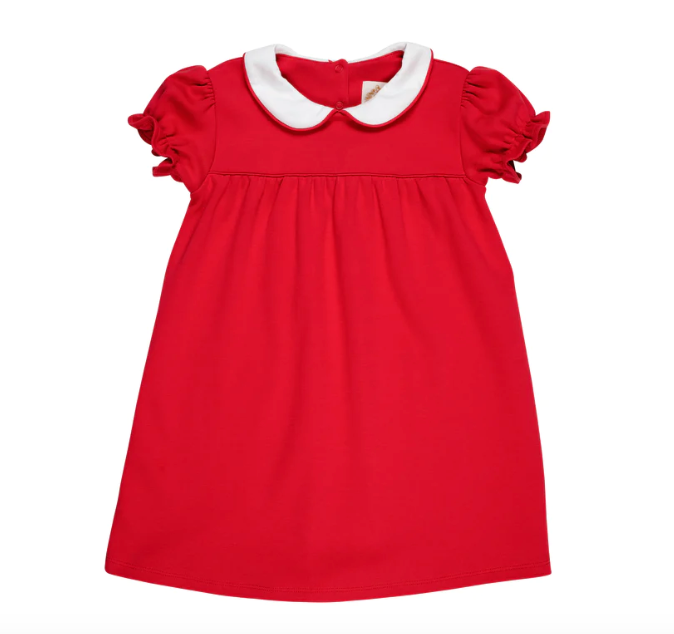 Holly Day Dress Pima | Richmond Red